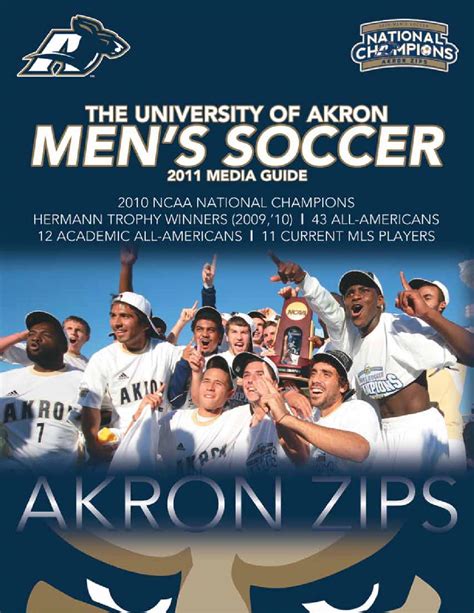 2011 University Of Akron Mens Soccer Media Guide By Akron Zips Issuu