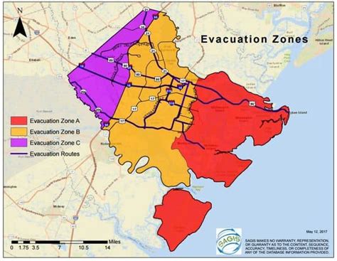 Chatham Emergency Management Agency New Evacuation Zones