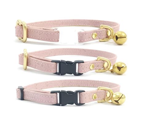 (this is an affiliate link). Pink Vegan Cork 'Leather' Breakaway Safety Cat Collar With ...