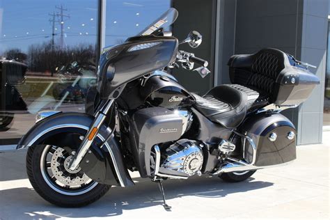 indian motorcycle roadmaster steel gray over thunder black motorcycles for sale