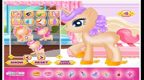 Pony Baby Care Pony Video Games For Kids Youtube