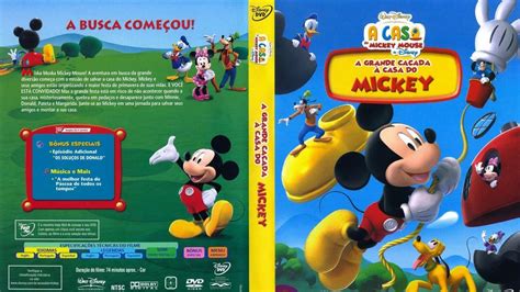 Menu DVD A Casa Do Mickey Mouse A Grande Caçada A Casa Do Mickey Disney