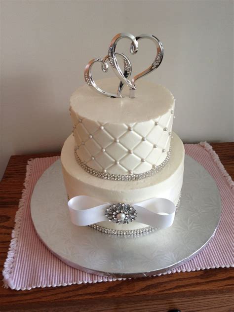 Small Wedding Cake Diamond Wedding Cakes Diy Wedding Cake Small