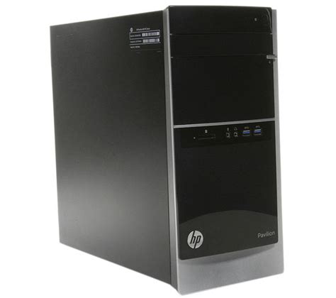 Buy Hp Pavilion 500 326na Desktop Pc Black And Silver Free Delivery