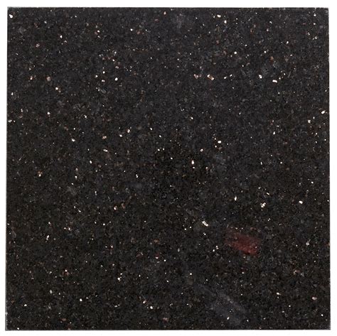 Galaxy Black Stone Effect Granite Wall And Floor Tile Pack Of 5 L