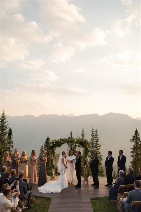 This Elegant Aspen Wedding At The Little Nell Has The Most Breathtaking