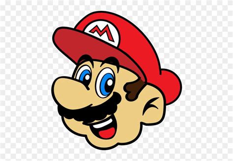Download Mario Clipart Face Cara De Mario Bros Png Download