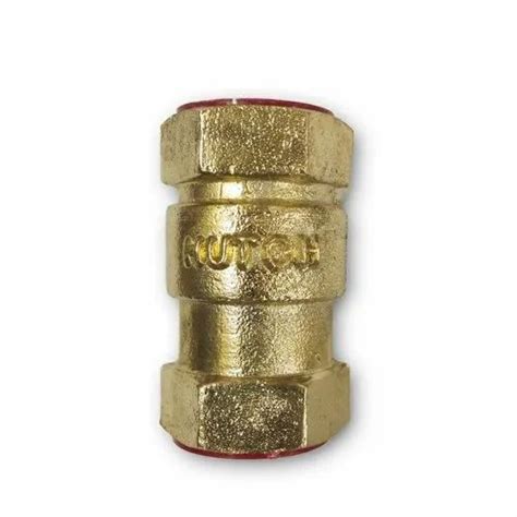 Brassbronze Water Brass Vertical Check Valve 25 Mm Valve Size 25mm
