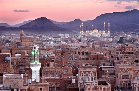 Town, Yemen, Sana - For phone wallpapers: 2048x1347