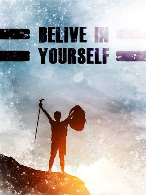 Believe In Yourself Poster Posters Prints And Visual Artwork Dudus