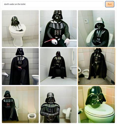 Darth Vader On The Toilet R Weirddalle