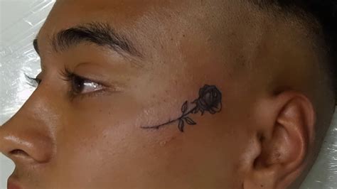 Rose Face Tattoo Youtube