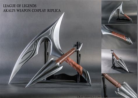 Akalis Weapon By Crafterfold On Deviantart