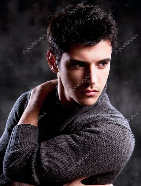 Handsome Young Man Posing Stock Photo By ©master2 9164976