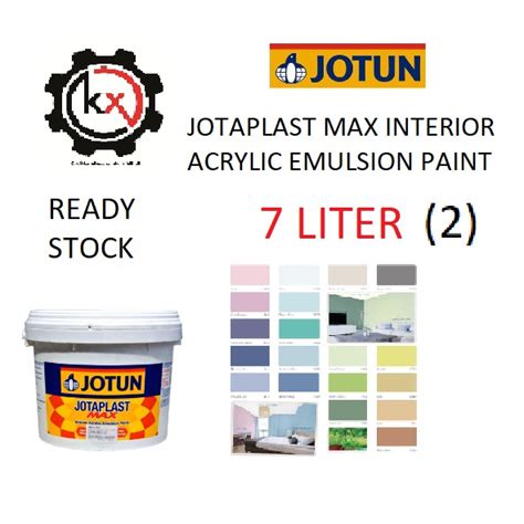 Jotun paints products can be purchased online in karachi pakistan at the best price with color shade cards. JOTUN JOTAPLAST MAX INTERIOR ACRYLIC EMULSION PAINT 7 ...