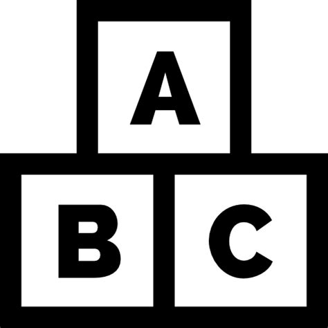 Abc Blocks Clip Art Library