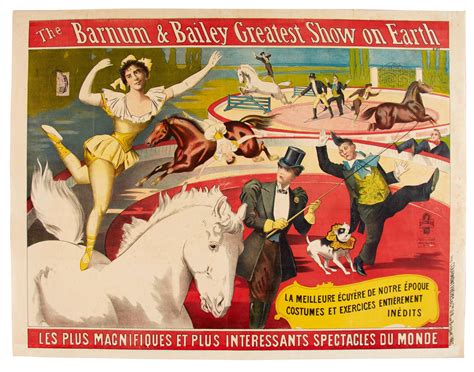 Barnum Bailey Circus An Authorized French Redrawing Of An Original