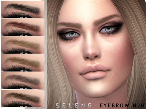Eyebrows N20 The Sims 4 Catalog