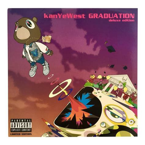 Takashi Murakami Kanye West Vinyl Record Art Rap Album Covers
