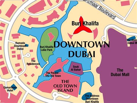 Pz C Dubai Map