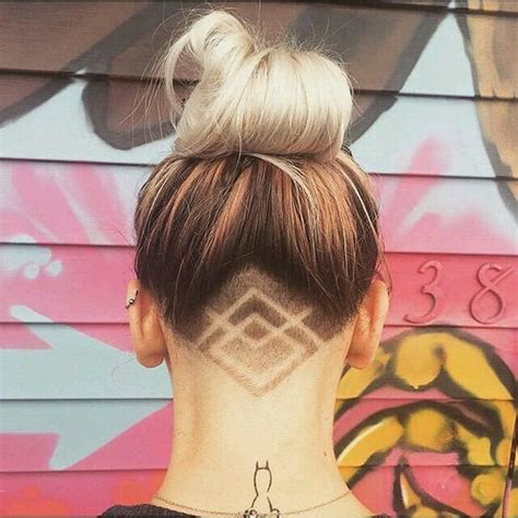 45 Undercut Hairstyles With Hair Tattoos For Women Page 3