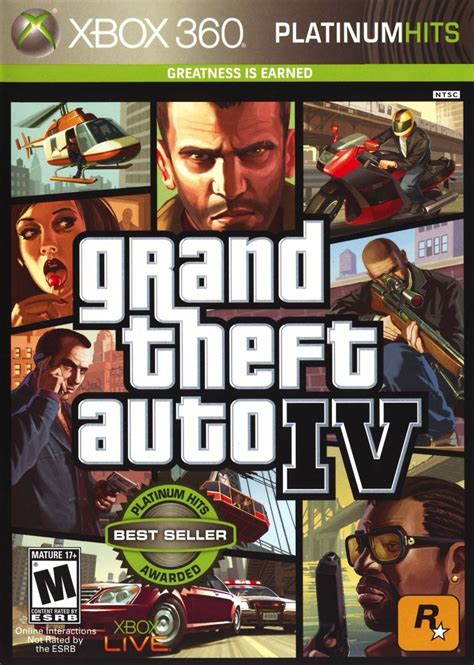 Grand Theft Auto Iv 2008 Box Cover Art Mobygames