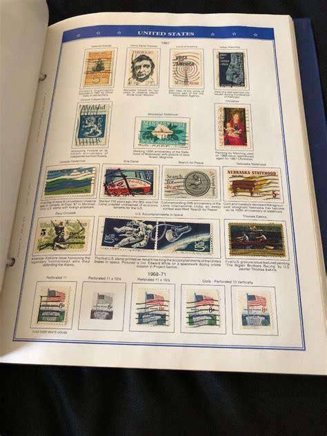 United States Postal Stamp Albulm Ebay