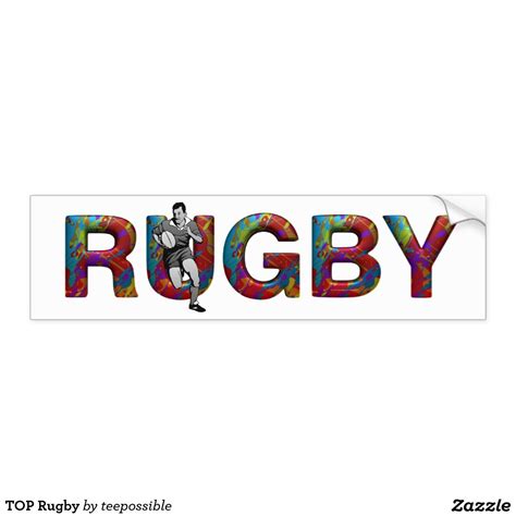 Heureusement qu'il y avait mon nez, sinon je l'aurais. TOP Rugby Bumper Sticker | Zazzle.com (With images ...