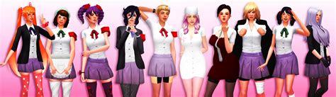 Sims 4 cas my sims sims cc sims 4 game mods sims mods sims 4 add ons sims 4 anime scary drawings sims 4 clutter. I recreated all rivals in the Sims 4. : yandere_simulator