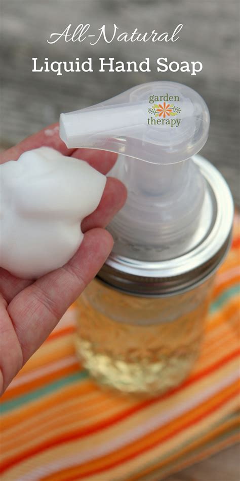 Homemade Foaming Hand Soap Recipe A Diy Mason Jar Soap