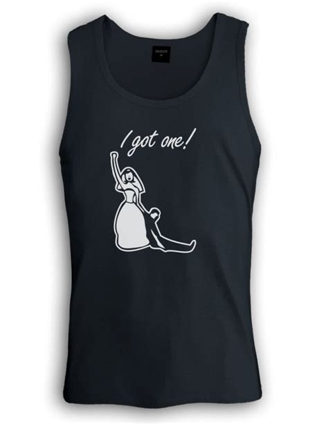 I Got One Bride Singlet Marrige Groom Bachelorette Party Funny Wedding Ladies Ebay