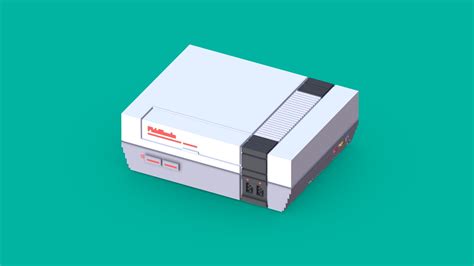 Nintendo Entertainment System Nes Download Free 3d Model By Nick
