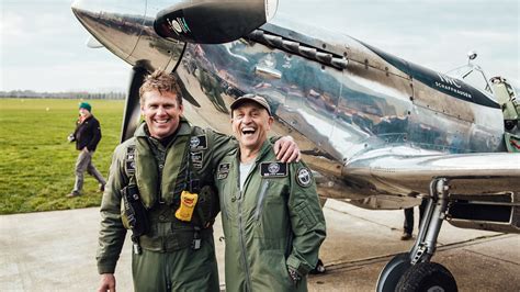 British Pilots Become First To Fly Restored Spitfire Around The World