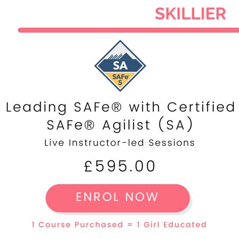 Online Leading Safe With Certified Safe® Agilist Sa Agile