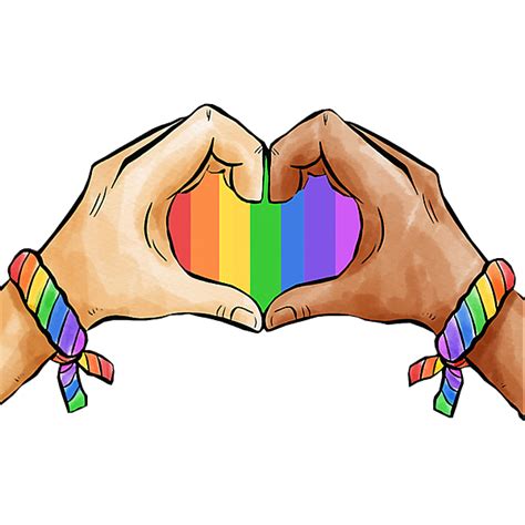 Rainbow Pride Heart