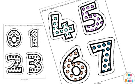 Help Kids Learn Numbers With These Fun Printables Fun With Mama