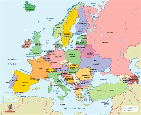 Soporte Anfitriona Periodo Perioperatorio Mapa Politico De Europa En