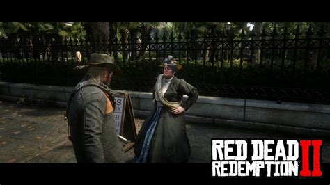 Red Dead Redemption Ii Meeting The Feminist Ps4 Gameplay Youtube