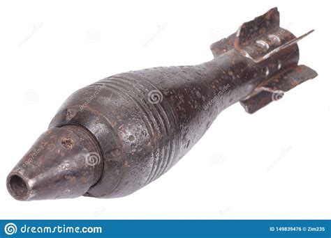 World War Ii Mortar Bomb Shell Stock Photo Image Of