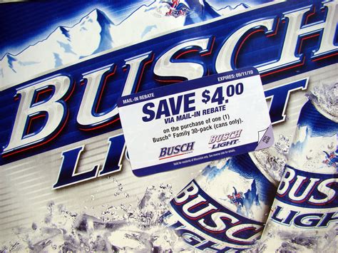 Busch Light Beer Rebate