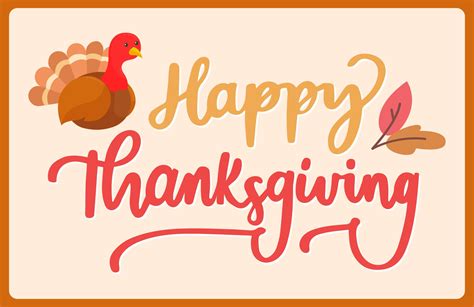 Printable Happy Thanksgiving Signs