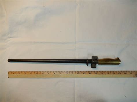 Mavin French Military Model 1886 Lebel Rifle Bayonet Long Scabbard