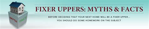 Fixer Uppers Myths And Facts — The Elite Realty Group Inc