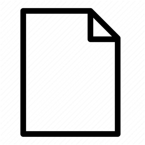 Black File Blank File Files Icon