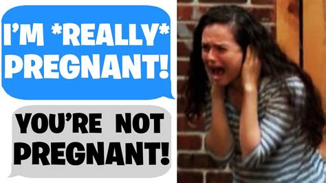 Insane Sister Takes Her Fake Pregnancy More Seriously Than My Real One Youtube
