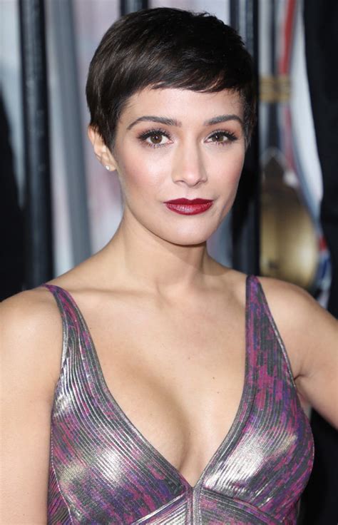 Frankie Bridge Flaunts Cleavage By Ditching Bra In Sexy Low Cut Dress