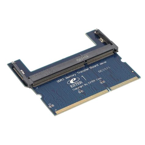 Ddr2 Ddr3 Laptop So Dimm To Desktop Dimm Adapter Memory Ram Adapter Card Ebay