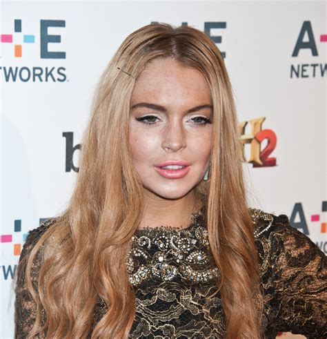 Celebrity Hair Loss Is Lindsay Lohan Losing Her Hair