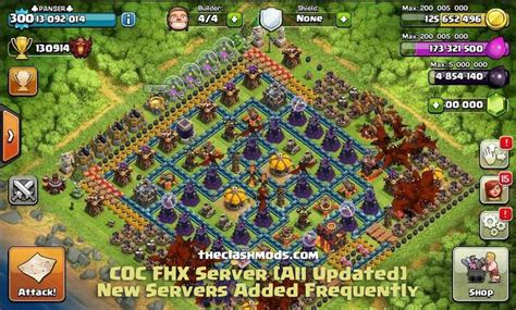 Clash Of Clans Fhx Private Server Download All Fhx Coc Servers