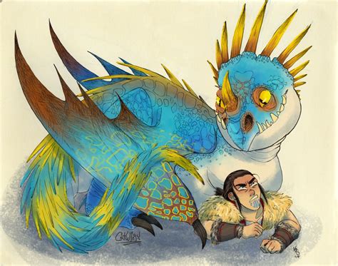 Stormfly And Eret Httyd Dragons How To Train Your Dragon How